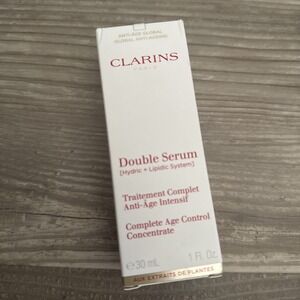 Clarins Double Serum Hydric Lipidic Complete Age Control Concentrate 1 fl. oz.